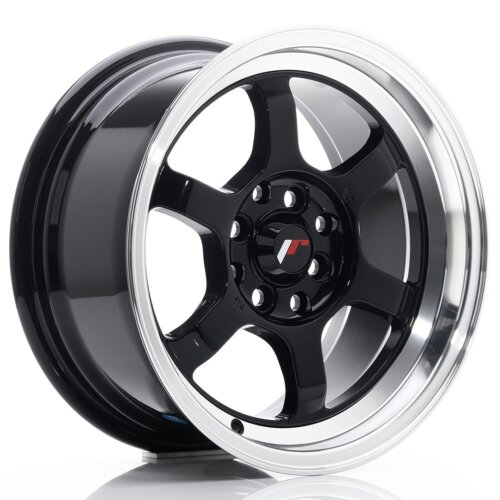 Felga Japan Racing JR-12 15" 7.5J 4x100/4x114,3 ET26 Crna sjajna
