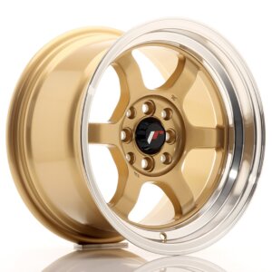 Felga Japan Racing JR-12 15" 8.5J 4x100/4x114,3 ET13 Zlatna