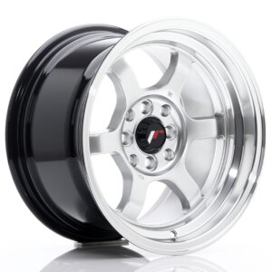 Felga Japan Racing JR-12 15" 8.5J 4x100/4x114,3 ET13 Srebrna / polirana