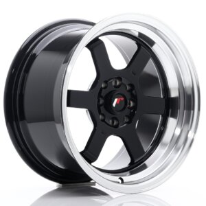 Felga Japan Racing JR-12 16" 9J 4x100/4x114,3 ET10 Crna sjajna
