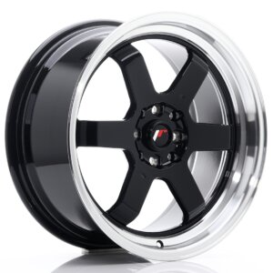 Felga Japan Racing JR-12 17" 8J 5x100/5x114,3 ET33 Crna sjajna