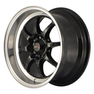Felga Japan Racing TF-2 15" 7.5J 4x100/4x114,3 ET30 Crna sjajna