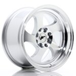 Felga Japan Racing JR-15 15" 8J 4x100/4x108 ET20 Metalno siva