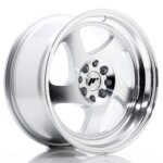 Japan Racing JR-15 wheel 16" 8J 4x100/4x108 ET25 Metallic grey