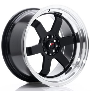 Felga Japan Racing JR-12 17" 9J 4x100/4x114,3 ET25 Crna sjajna