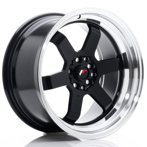 Felga Japan Racing JR-12 17" 9J 4x100/4x114,3 ET25 Crna sjajna