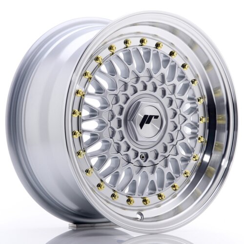 Felga Japan Racing JR-9 15" 7J 4x100/4x108 ET20 Srebrna / polirana