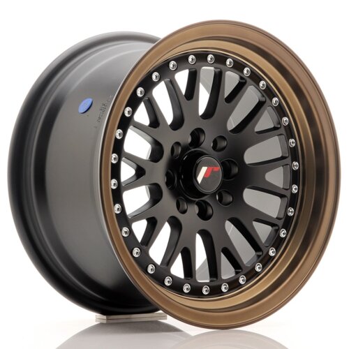 Felga Japan Racing JR-10 15" 8J 4x100/4x108 ET20 Crna mat / satin