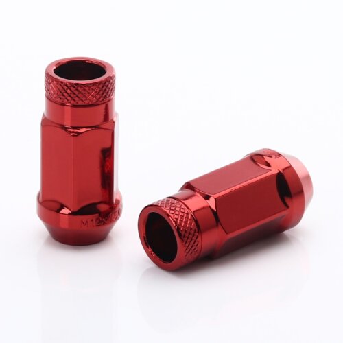 JN1 Red Steel Wheel Nuts M12x1,25 (Pack of 20)