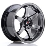 Felga Japan Racing JR-3 15" 8J 4x100/4x108 ET25 Hyper crna