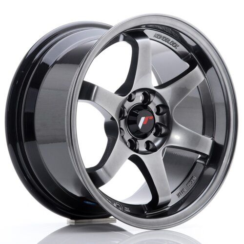 Felga Japan Racing JR-3 15" 8J 4x100/4x108 ET25 Hyper crna