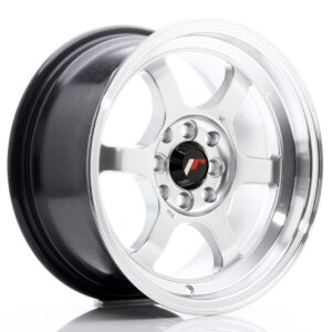 Felga Japan Racing JR-12 15" 7.5J 4x100/4x108 ET26 Srebrna / polirana