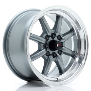 Japan Racing JR-19 wheel 15" 8J 4x100/4x108 ET20 Gunmetal