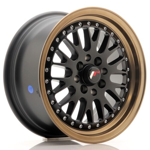 Felga Japan Racing JR-10 15" 7J 4x100/4x108 ET30 Crna mat / satin