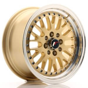 Japan Racing JR-10 wheel 15" 7J 4x100/4x108 ET30 Gold