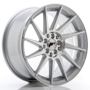 Felga Japan Racing JR-22 17" 8J 4x100/4x114,3 ET35 Srebrna / polirana
