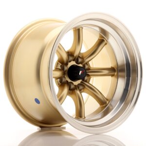 Felga Japan Racing JR-19 15" 10.5J 4x100/4x114,3 ET32 Zlatna