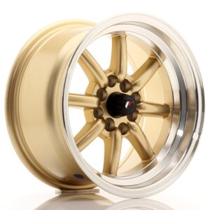 Felga Japan Racing JR-19 15" 8J 4x100/4x114,3 ET0 Zlatna