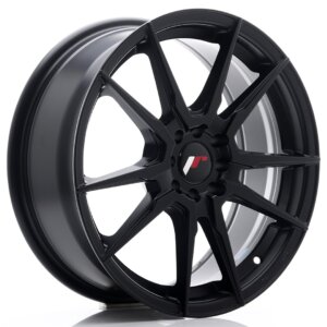 Japan Racing JR-21 wheel 17" 7J 4x114,3/4x100 ET40 Matt / satin black