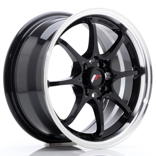 Felga Japan Racing JR-5 15" 7J 4x100 ET35 Crna sjajna