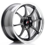 Japan Racing JR-5 wheel 15" 7J 4x100 ET35 Gunmetal
