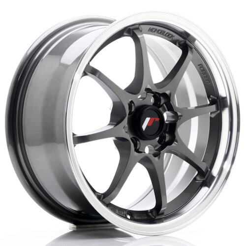 Japan Racing JR-5 wheel 15" 7J 4x100 ET35 Gunmetal