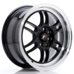 Felga Japan Racing JR-7 15" 7J 4x100/4x114,3 ET38 Crna sjajna