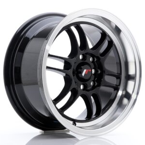 Felga Japan Racing JR-7 15" 8J 4x100/4x114,3 ET35 Crna sjajna