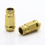 JN1 Gold Steel Wheel Nuts M12x1,25 (Pack of 20)