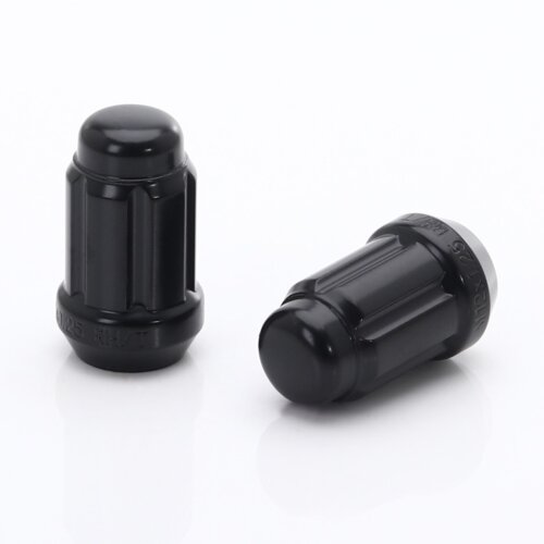 JN2 Black Steel Wheel Nuts M12x1.25 (Pack of 20)