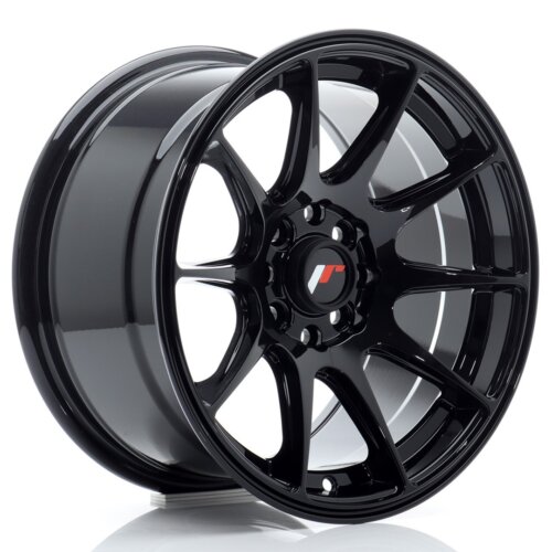 Japan Racing JR-11 wheel 15" 8J 4x100/4x108 ET25 Gloss black