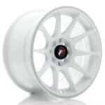 Japan Racing JR-11 wheel 15" 8J 4x100/4x108 ET25 White