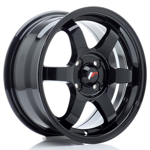 Japan Racing JR-3 wheel 15" 7J 4x100 ET40 Gloss black