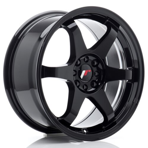 Japan Racing JR-3 wheel 17" 8J 4x100/4x108 ET25 Gloss black