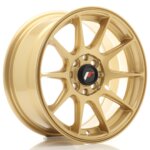 Japan Racing JR-11 wheel 15" 7J 4x100/4x108 ET30 Gold