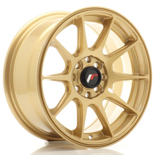 Japan Racing JR-11 wheel 15" 7J 4x100/4x108 ET30 Gold