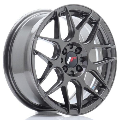 Japan Racing JR-18 wheel 16" 7J 4x100 ET35 Hyper grey