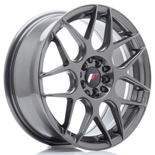 Japan Racing JR-18 wheel 17" 7J 4x100 ET40 Hyper grey