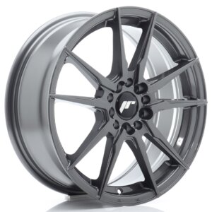 Japan Racing JR-21 wheel 17" 7J 4x100/4x108 ET25 Hyper grey