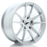 Japan Racing JR-21 wheel 17" 8J 5x100 ET35 Silver / polished