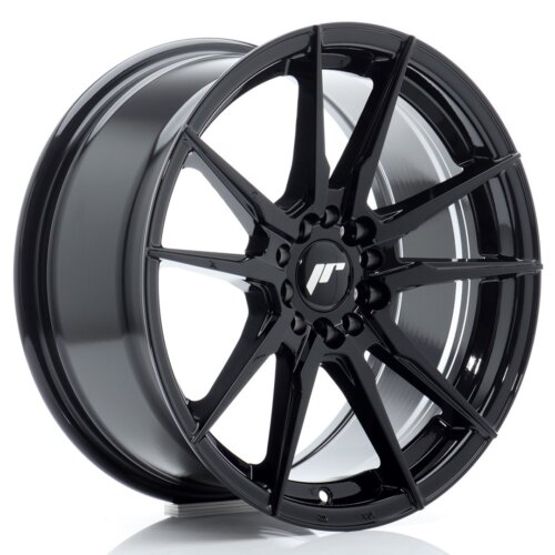 Japan Racing JR-21 wheel 17" 8J 5x110/5x120 ET35 Gloss black