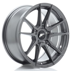 Felga Japan Racing JR-21 17" 8J 5x120 ET35 Hyper siva