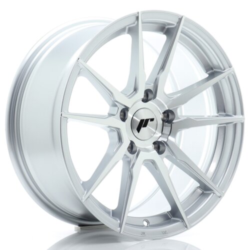 Japan Racing JR-21 wheel 17" 8J 5x120 ET35 Silver / polished