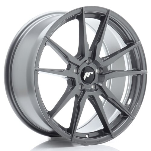 Japan Racing JR-21 wheel 19" 8.5J 5x112 ET45 Hyper grey