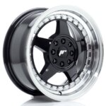 Felga Japan Racing JR-6 15" 7J 4x100/4x108 ET25 Crna sjajna