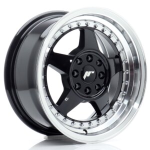 Felga Japan Racing JR-6 15" 7J 4x100/4x108 ET25 Crna sjajna