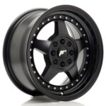 Felga Japan Racing JR-6 15" 7J 4x100/4x108 ET25 Crna mat / satin