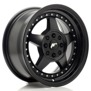 Felga Japan Racing JR-6 15" 7J 4x100/4x108 ET25 Crna mat / satin