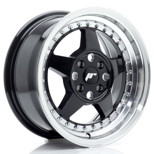 Felga Japan Racing JR-6 15" 7J 4x100 ET35 Crna sjajna