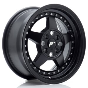 Felga Japan Racing JR-6 15" 7J 4x100 ET35 Crna mat / satin